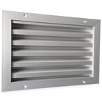 Buitenmuurrooster aluminium (LxH) 300x200mm, Doe-het-zelf en Verbouw, Ventilatie en Afzuiging, Verzenden, Nieuw