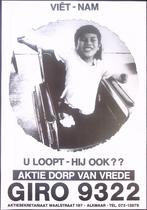 Oproep tot aktie voor Vietnam op poster (lijst optie), Verzenden, Nieuw, Overige onderwerpen, Met lijst