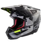 Alpinestars S-M5 Rover 2 Helmet Ece 22.06 Dark Gray Yellow, Motoren, Kleding | Motorhelmen, XL, Nieuw met kaartje, Overige merken