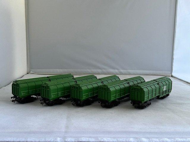 Roco H0 - Modeltrein goederenwagon (5) - Set van 5 VAM, Hobby en Vrije tijd, Modeltreinen | H0