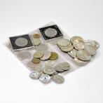 Wereld. Lot of 55 coins, including coins from the UK,