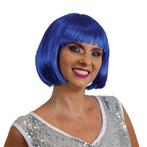 Bobline Pruik felblauw, Verzenden, Nieuw, Feestartikel