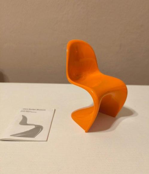 Decoratief ornament - Vitra Design Museum - Miniatuur Panton, Antiek en Kunst, Antiek | Meubels | Stoelen en Banken