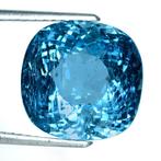 Blauw Aquamarijn - 14.15 ct - Asian Institute of Gemological, Sieraden, Tassen en Uiterlijk, Edelstenen, Nieuw