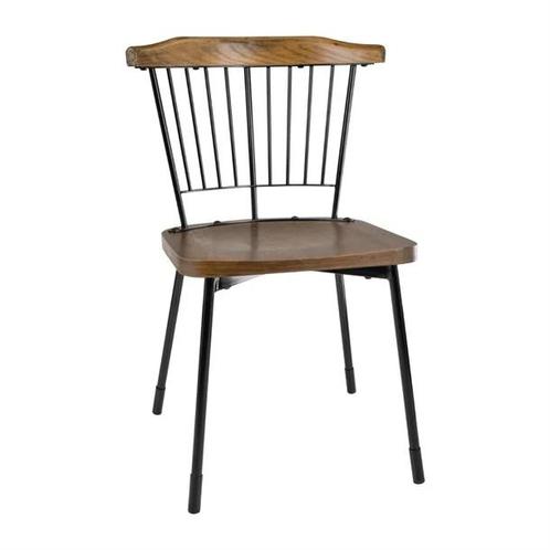 Scandi bijzetstoelen | zwart | (pak van 2), Zakelijke goederen, Horeca | Keukenapparatuur, Verzenden