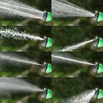 Flexibele Tuinslang - Inc. sproeikop - 22,5 meter - Groen, Tuin en Terras, Verzenden, Zo goed als nieuw