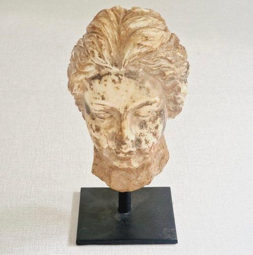 Laat-Gandhara of Oud Klein-Azië Marmer Gandhara Portret van, Antiek en Kunst, Antiek | Overige Antiek