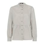 Marc Aurel • grijze peplum blouse • 36, Kleding | Dames, Tops, Marc Aurel, Verzenden, Nieuw, Maat 36 (S)