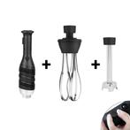 GGM Gastro | Staafmixer incl. mixerstaaf 160mm & Klopper - |, Witgoed en Apparatuur, Keukenmixers, Verzenden, Nieuw