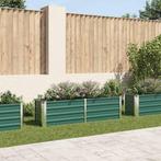 vidaXL Plantenbak verhoogd 160x40x45 cm gegalvaniseerd staal, Tuin en Terras, Bloembakken en Plantenbakken, 100 cm of meer, Verzenden