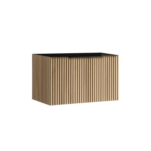Onderkast BWS Bella Met 1 Lade 80x45 cm Naturel Eik, Doe-het-zelf en Verbouw, Sanitair, Bad, Nieuw, Ophalen of Verzenden