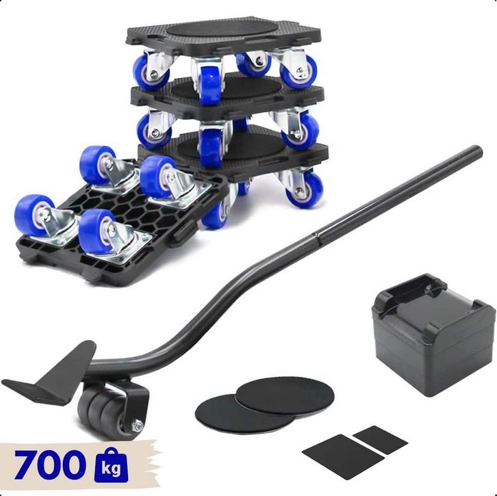 Moeve Meubelroller Stevige Meubeltransporter - 9 delige, Doe-het-zelf en Verbouw, Gereedschap | Handgereedschap, Zo goed als nieuw