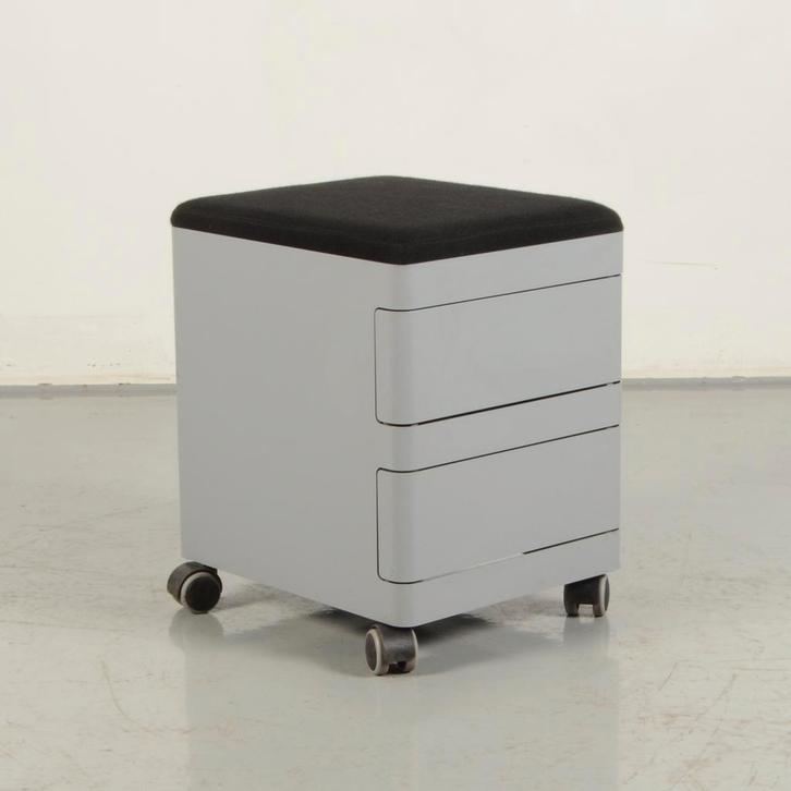 Verrijdbaar ladeblok Drentea  - Aluminium - 49 x 36 x 42 cm, Huis en Inrichting, Kasten | Ladekasten, Ophalen of Verzenden