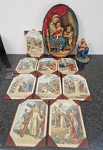 Beeldje, La Vierge à la chaise - 30 cm - Gips, Glas, Papier, Antiek en Kunst, Antiek | Boeken en Bijbels