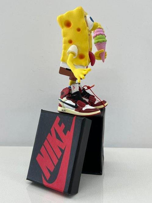 Alvin Silvrants (1979) - Sponge Bob Nike AIR Jordan I, Antiek en Kunst, Kunst | Schilderijen | Modern