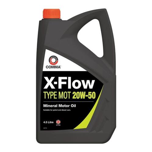 Comma X-Flow Motor olie 20W50 4.5 Liter (ONDERHOUD), Auto diversen, Autogereedschap, Nieuw, Verzenden