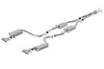 Borla 15-16 Dodge Challenger R/T 5.7L Dual Rectangle Angle, Ophalen of Verzenden, Nieuw