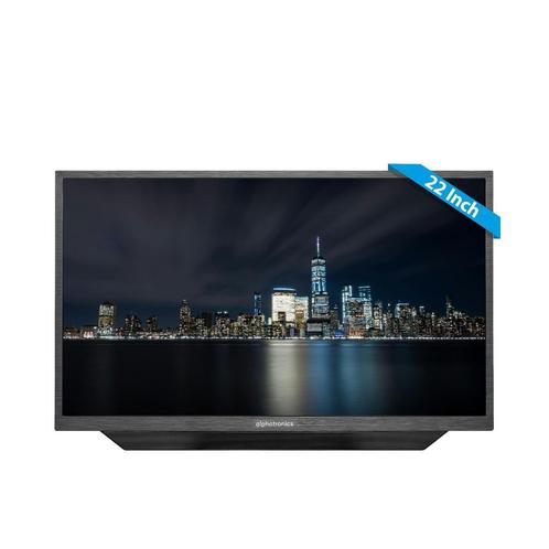Alphatronics SLA-22 DWS 22 Inch 12 volt LED Smart TV met DVD, Watersport en Boten, Navigatiemiddelen en Scheepselektronica, Nieuw