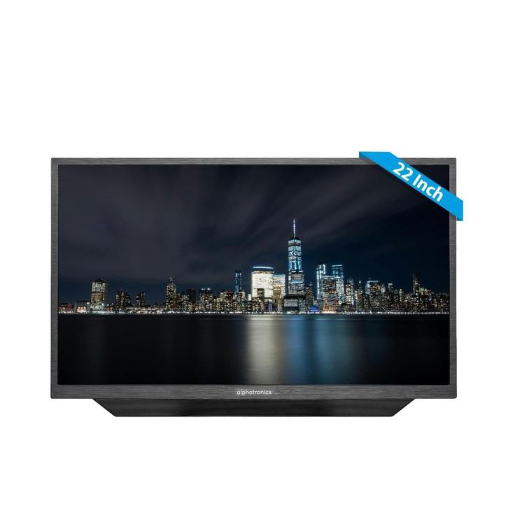 Alphatronics SLA-22 DWS 22 Inch 12 volt LED Smart TV met DVD, Watersport en Boten, Navigatiemiddelen en Scheepselektronica, Nieuw
