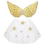 Engel Verkleedset Meisje 2 delig, Kinderen en Baby's, Verzenden, Nieuw