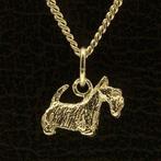 Gouden Schotse Terrier ketting hanger - klein, Verzenden, Nieuw