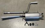 Complete uitlaat Einddemper + Tussenpijp Volkswagen Caddy II, Verzenden, Nieuw