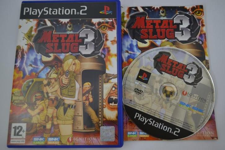Metal Slug 3 (PS2 PAL), Spelcomputers en Games, Games | Sony PlayStation 2, Zo goed als nieuw, Verzenden