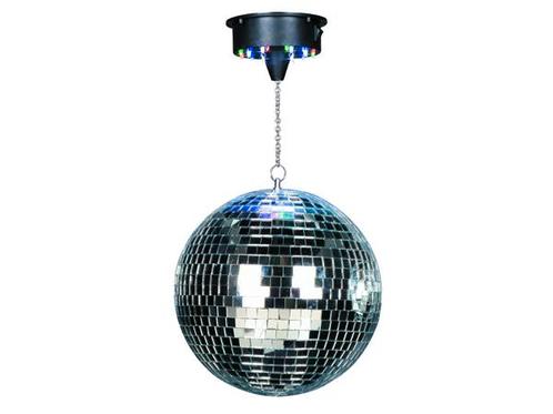 Ibiza DISCO1-30 30cm Discobol Set Met Motor Inclusief LED, Muziek en Instrumenten, Microfoons, Nieuw, Verzenden