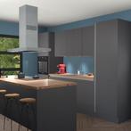 Greeploze Onyxgrijze keuken Lima 25034, Huis en Inrichting, Keuken | Complete keukens, Verzenden, Nieuw