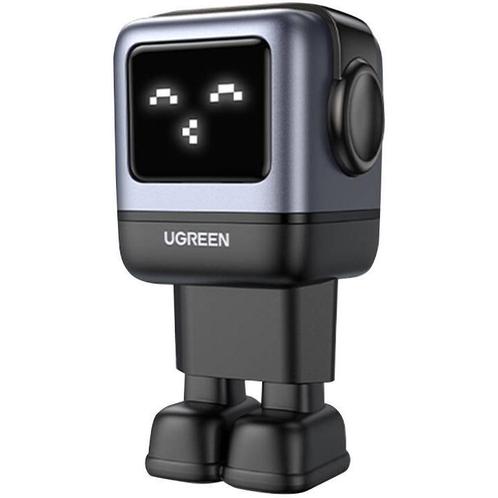 UGREEN GaN Oplader Robot 2x USB-C - USB-A 65w Zwart OnePlus, Telecommunicatie, Mobiele telefoons | Telefoon-opladers, Nieuw, Overige merken
