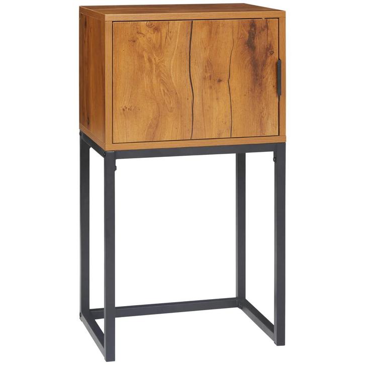 TRUUSK Industriële Console Tafel met Kast - Bijzettafel - St, Huis en Inrichting, Kasten | Dressoirs, Nieuw, Verzenden