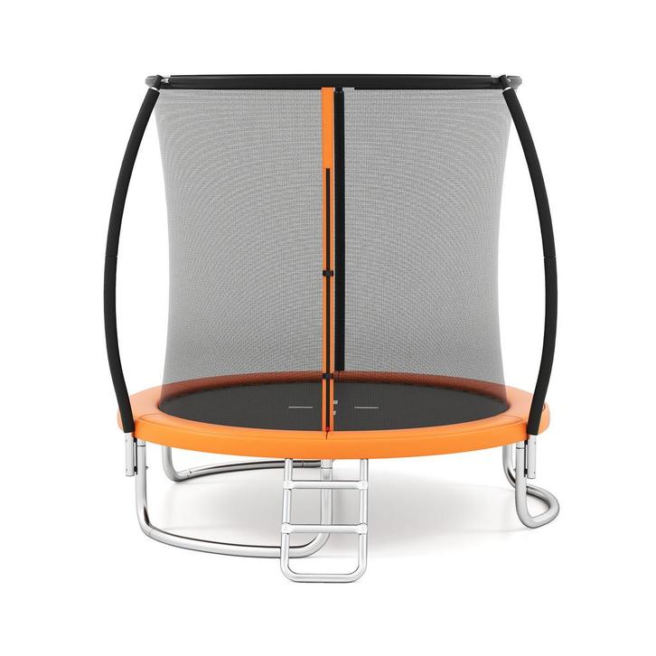 LIVSK Tuintrampoline met Veiligheidsnet en Ladder - Ø244 cm, Kinderen en Baby's, Speelgoed | Buiten | Trampolines, Nieuw, Verzenden