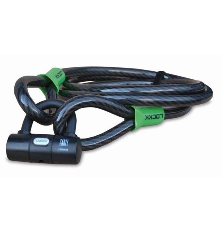 Lockk Kabelslot 20mm ART-1 met beugelslot, Watersport en Boten, Accessoires en Onderhoud, Nieuw, Ophalen of Verzenden