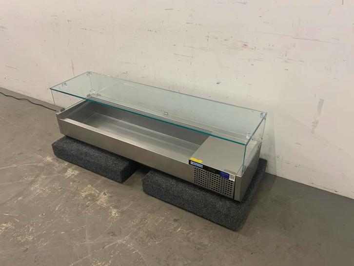 Afinox Opzet Koelvitrine - Deltahoreca, Zakelijke goederen, Horeca | Keukenapparatuur, Gebruikt, Verzenden