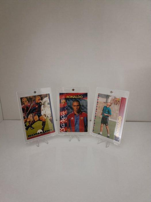1996/97 Panini FC Barcelona Ronaldo #20, #92, #68 - 3 Card -, Verzamelen, Stickers