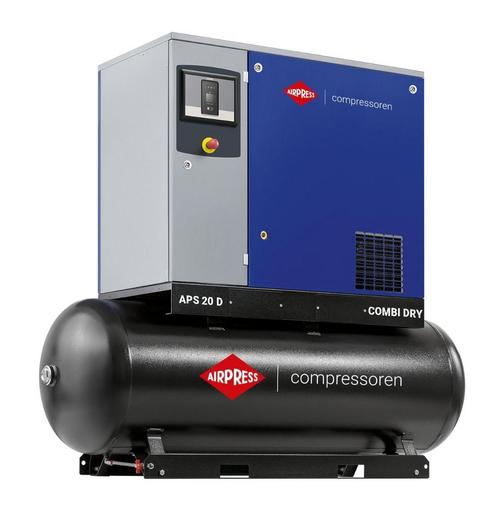 Schroefcompressor APS 20D Combi Dry G3 10 bar 20 pk/15 kW, Doe-het-zelf en Verbouw, Compressors, Verzenden