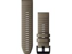 QuickFit siliconen polsband -26mm - Coyote tan, Verzenden, Zo goed als nieuw