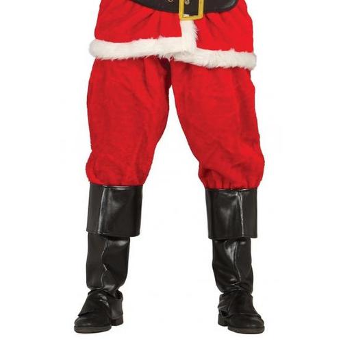Zwarte laarshoezen musketier verkleed accessoire - Kerstma.., Diversen, Kerst, Verzenden