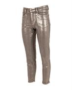 Metalic zilverkleurige stretch jeansbroek van Newplay, Kleding | Dames, Spijkerbroeken en Jeans, Nieuw, W27 (confectie 34) of kleiner