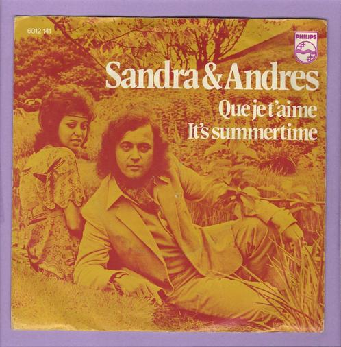 Sandra & Andres – Que Je Taime / Its Summertime (1-7..., Cd's en Dvd's, Vinyl Singles, Verzenden