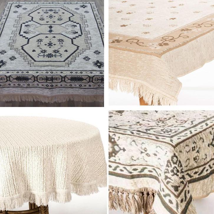 Tafelkleden handweef - div maten en kleuren - ook in rond, Huis en Inrichting, Tafelkleden, Nieuw, Binnen, Ophalen of Verzenden