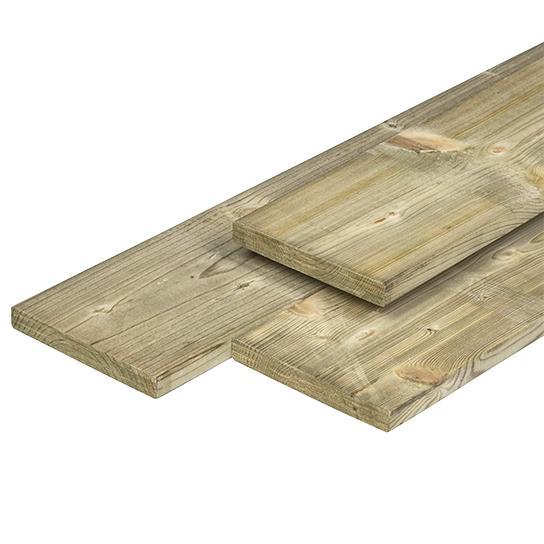 Actie plank 1,5 x 14 x 180 cm, Tuin en Terras, Palen, Balken en Planken, Ophalen of Verzenden