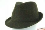 Gleufhoed Trilby Hawkins donker groen 57, 58, 59 en 60 Nieuw, Kleding | Heren, Hoeden en Petten, Ophalen of Verzenden, Nieuw, Hoed