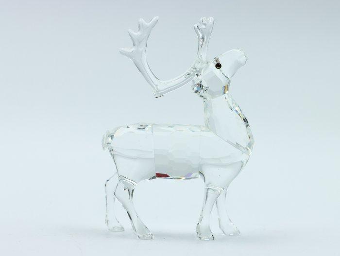 Figuur - Swarovski - Rendier (Boxed + certificate) - Kristal, Antiek en Kunst, Curiosa en Brocante