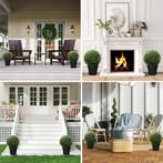 TRUUSK Set van 2 Kunstmatige Ceder 45 cm - Decoratieve Kunst, Verzenden, Nieuw