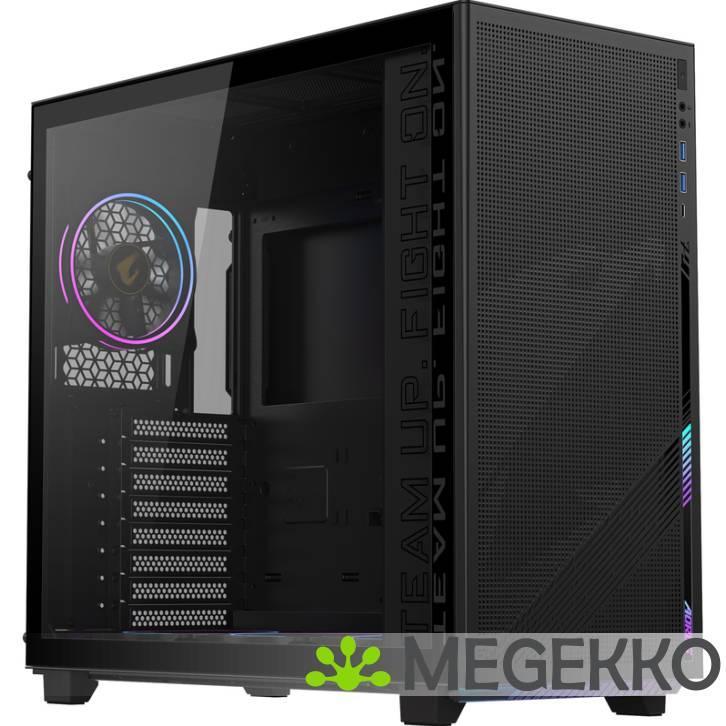 GIGABYTE C400 Glass, Computers en Software, Computerbehuizingen, Nieuw, Verzenden