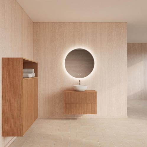 Badmeubelset BWS Hybris Pure 60 cm Met Waskom, Doe-het-zelf en Verbouw, Sanitair, Bad, Nieuw, Ophalen of Verzenden
