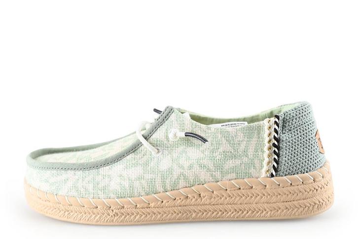 HEY DUDE Instappers in maat 39 Groen, Kleding | Dames, Schoenen, Groen, Zo goed als nieuw, Instappers, Verzenden