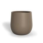 Polyester plantenbak Lora Ø80x80cm - Met bodem, Tuin en Terras, Kunststof, Rond, Nieuw, 60 tot 100 cm