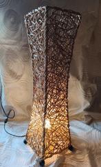 Tafellamp - Rattan, Metaal